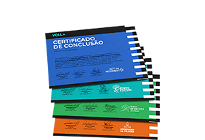 Certificação para cursos concluídos na VOLL+